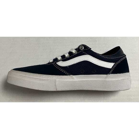Mens Boys Vans Pro UltraCush Skateboard Shoe Sneakers Navy White Sz 7 NWOB main image 10